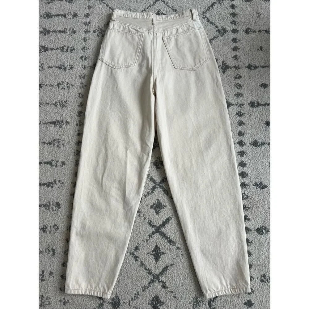 Weworewhat Jeans Womens 26 Denim Straight Tapered Leg Casual‎